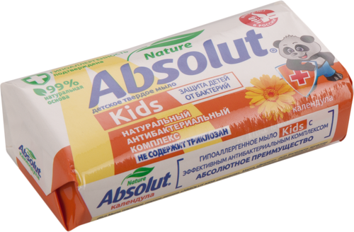 

Туалетное мыло детское ABSOLUT Kids Календула, 90г