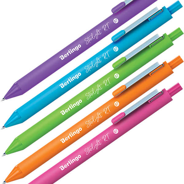 Ручка шариковая BERLINGO Starlight RT 0,7мм, синий Арт. CBp_07251