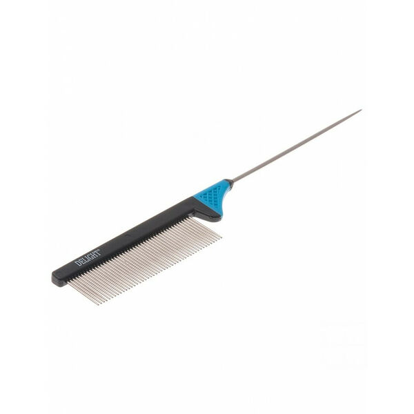 Расческа DeLIGHT со спицей, зуб 22 мм 47 зубьев
