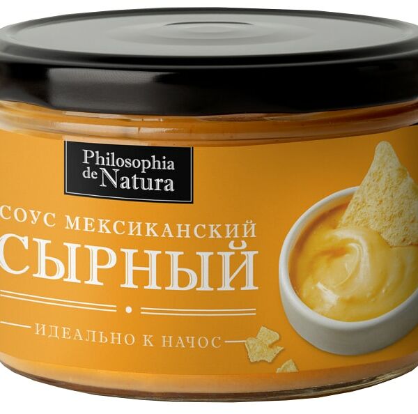 Соус Philosophia de Natura Сырный с халапеньо 150г