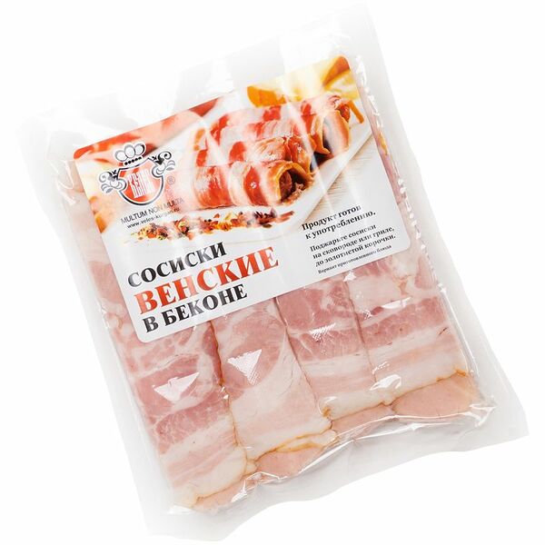 Сосиски Велес Венские в беконе