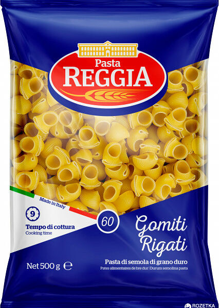 Макаронные изделия Reggia Gomiti №60 грА 500г