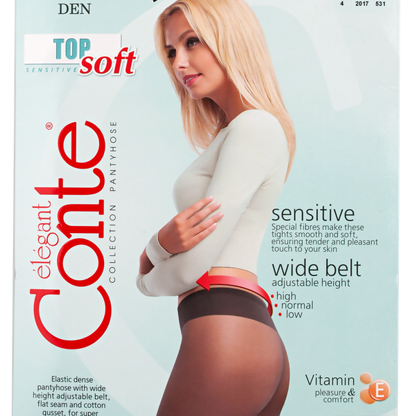 Колготки женские CONTE Top 40 den nero 2
