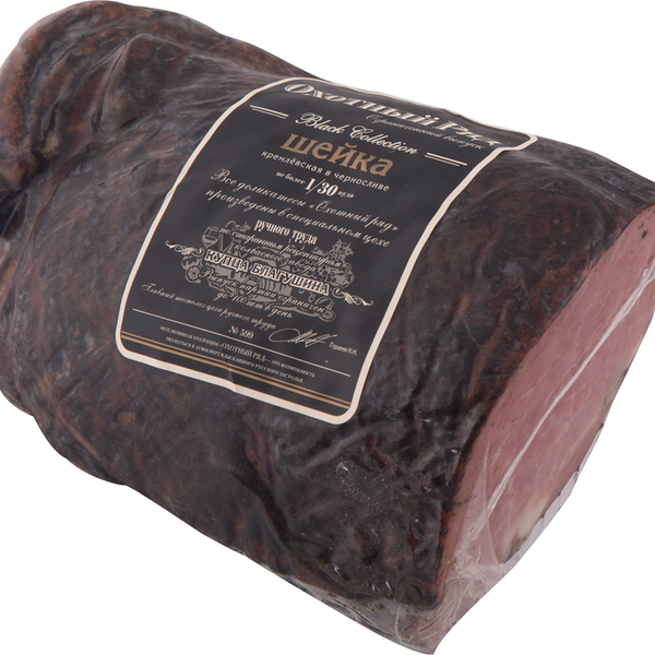 Шейка ОХОТНЫЙ РЯД Кремлевская в черносл крио свин к/в охл в/у вес 