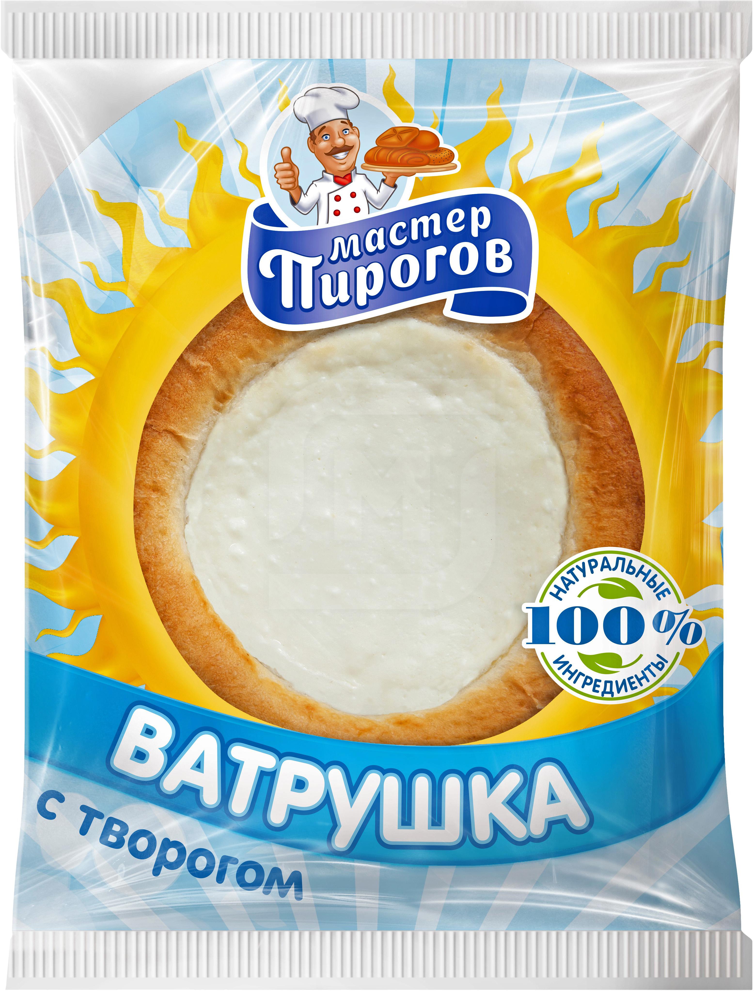 

Ватрушка Мастер Пирогов с творогом