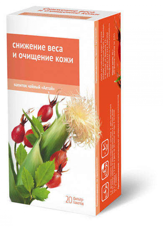 

Напиток чайный Алтайский кедр снижение веса и очищение кожи 30 г