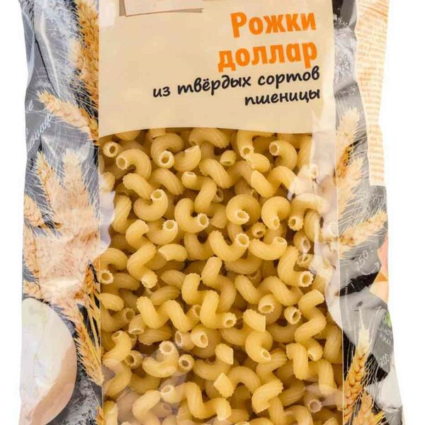 Макаронные изделия Рожки доллар Глобус
