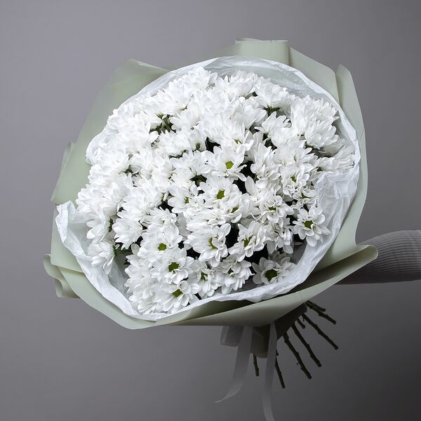 Букет из кустовой хризантемы 