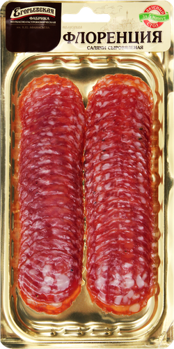 

Колбаса сыровяленая КФ ЕГОРЬЕВСКАЯ Салями Флоренция, нарезка 70 г