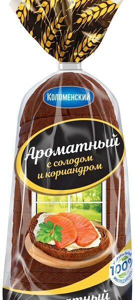 Хлеб Коломенский Ароматный нарезка 400г
