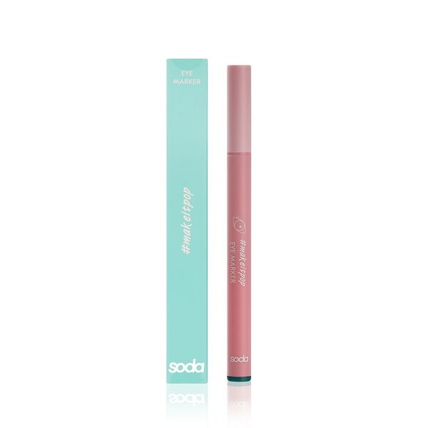 Подводка - фломастер для век Soda Eye Marker #makeitpop 106 Rainforest