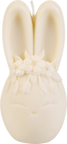 

Свеча HOMECLUB Зайка с ушками, 3.8х7.8см, Арт. 501397, цвет в ассортименте