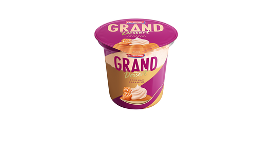 Пудинг молочный Grand Dessert (Гранд Дессерт) соленая карамель 4,7% ТМ Ehrmann (Эрманн)