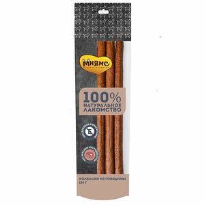 Лакомства для собак Мнямс Колбаски из говядины