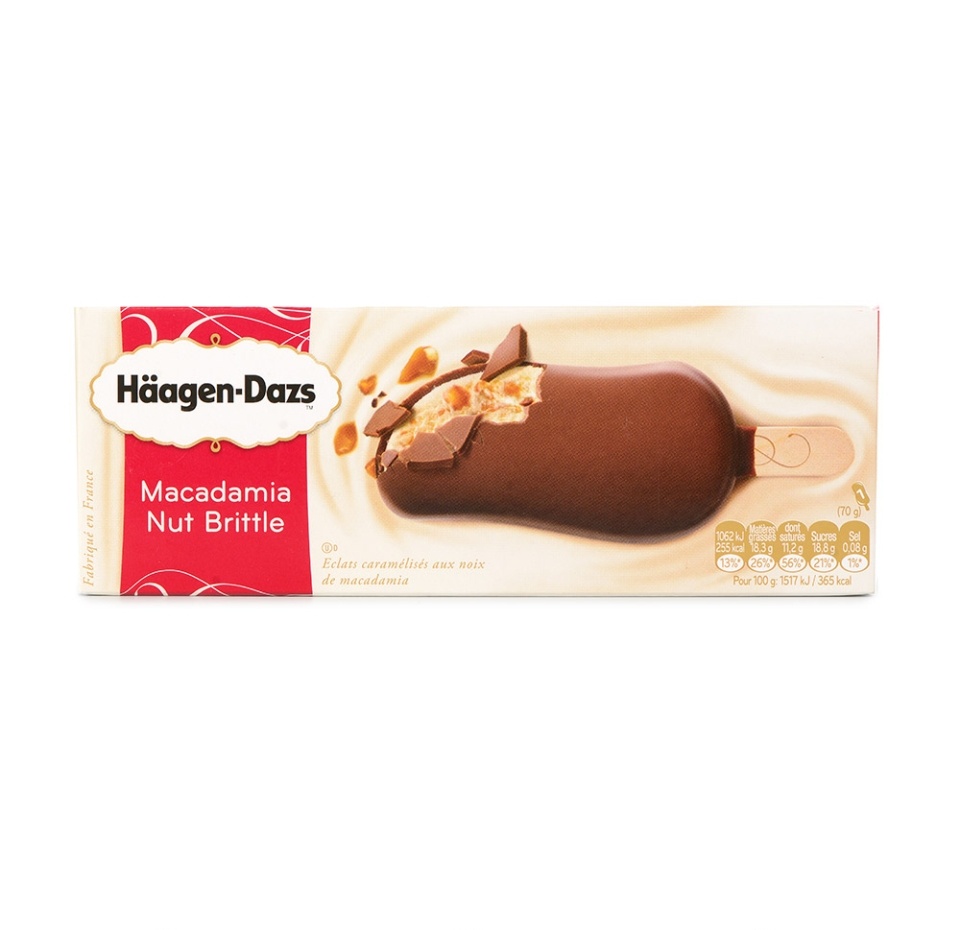 

Мороженое Haagen-Dazs пломбир с орехами макадамия, 70 г