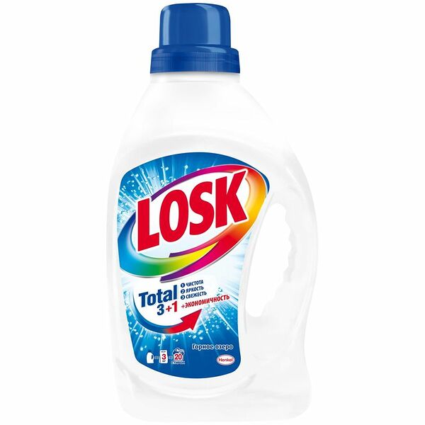 Средство для стирки Losk Горное Озеро, 1.3л