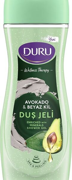 Гель для душа Duru Wellness Therapy Авокадо и глина 450мл