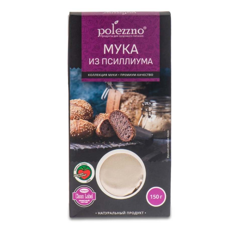 

Мука из псиллиума Polezzno
