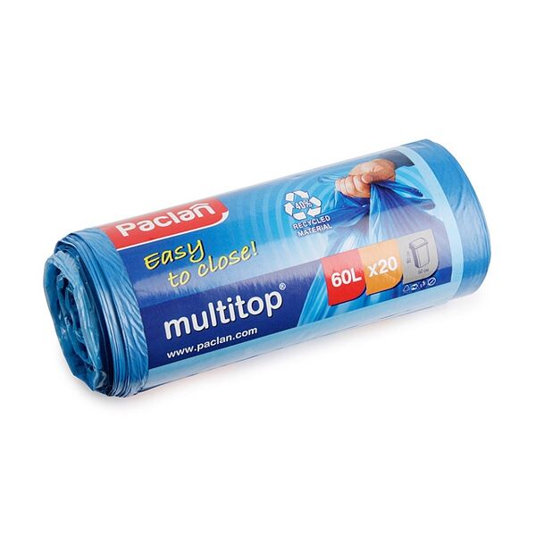 Мешки для мусора Paclan multitop 60 л 20 шт.