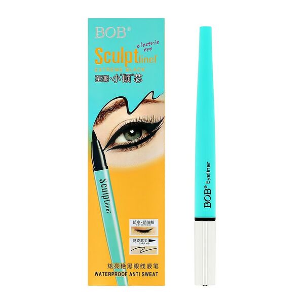 Подводка для глаз `BOB` ELECTRIC EYE SUPER LINER черная 18 г