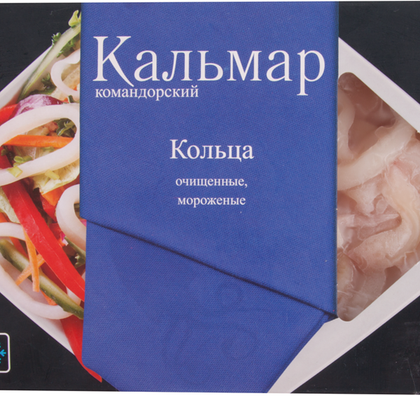 Кальмар замороженный AQUA PRODUKT кольца 400г