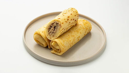 Блины с мясом