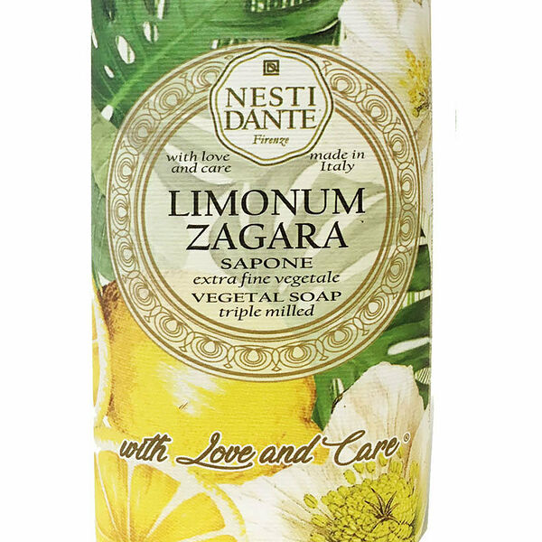 NESTI DANTE Мыло для тела Limonum Zagara Лимонный цветок, 250 г