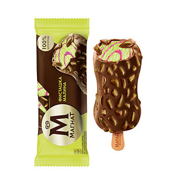 Эскимо Магнат фисташка-малина 8%