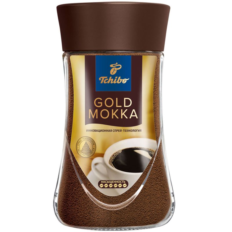 

Кофе растворимый Tchibo Gold Mokka, стеклянная банка 95 г