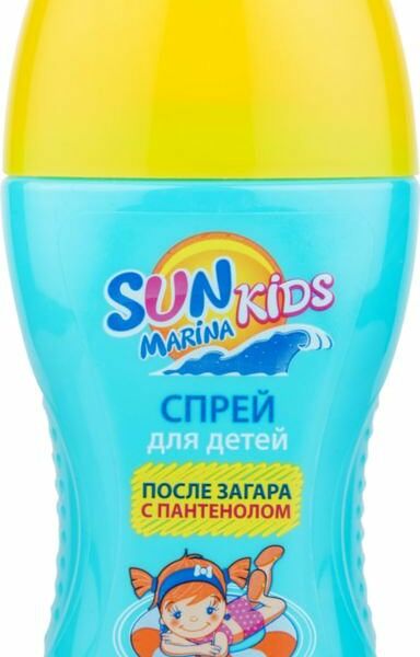 Спрей после загара детский с пантенолом Sun Marina