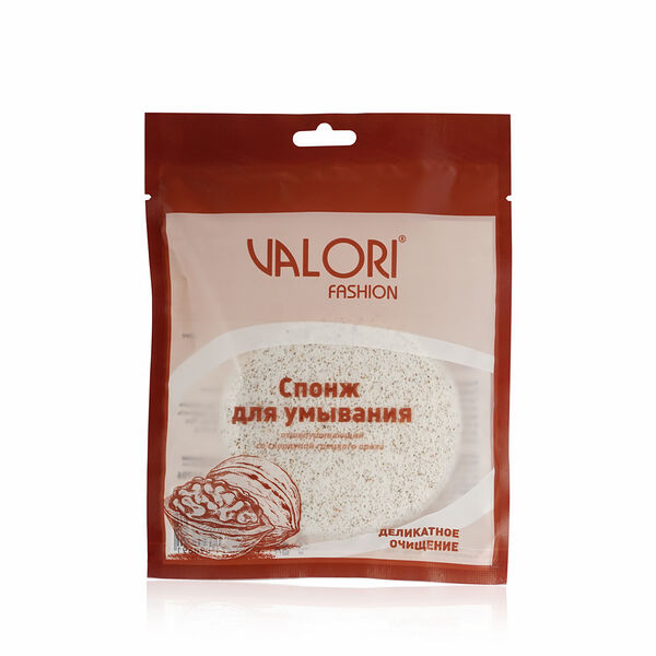 Отшелушивающий спонж Valori для умывания 1шт