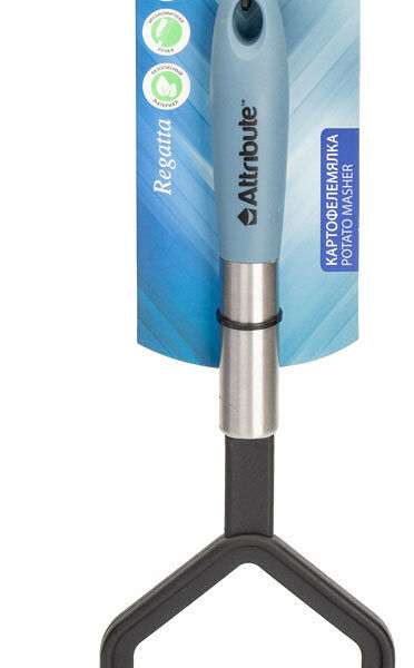 Толкушка Attribute Regatta, нейлон, нержавеющая сталь, 28 см