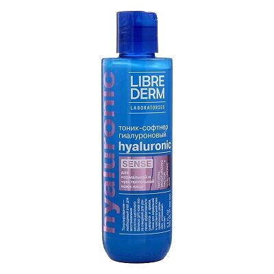 Тоник для лица Librederm Sense гиалуроновый для нормальной и чувствительной кожи 200 мл