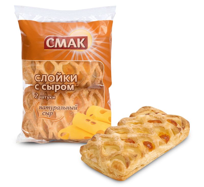 

Слойка Смак с сыром 2 шт. 180 г