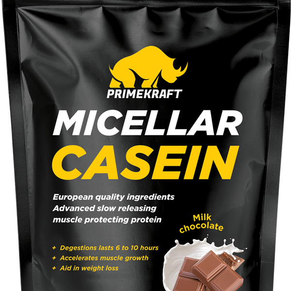 Prime Kraft Micellar Casein протеин 900 г Молочный шоколад