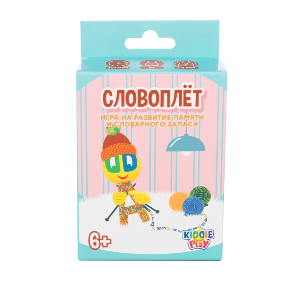 

Настольная игра KiddiePlay Словоплёт 6+