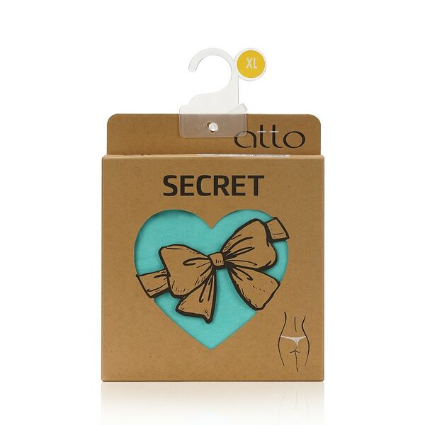 Женские трусы-стринги Atto Secret, ментоловые, XL