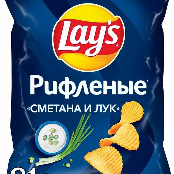 Чипсы Lay’s Сметана и лук 81г