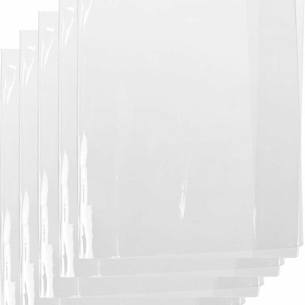 Обложка для учебников, контурных карт и тетрадей Комус Класс (№1 School) 5 штук в упаковке, 300х460 мм, 150 мкм