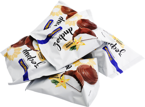 

Зефир ЛЕНТА Глазированный с ароматом ванили вес