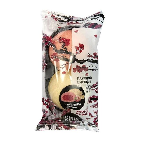 Пышкейк вкус клубника-банан 100г