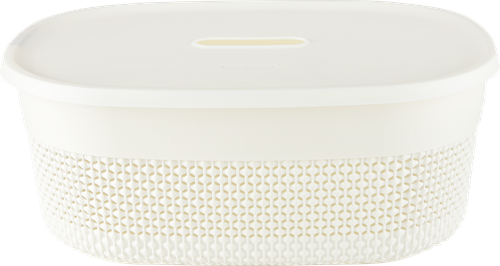 

Корзина для хранения Plast Team Oslo с крышкой