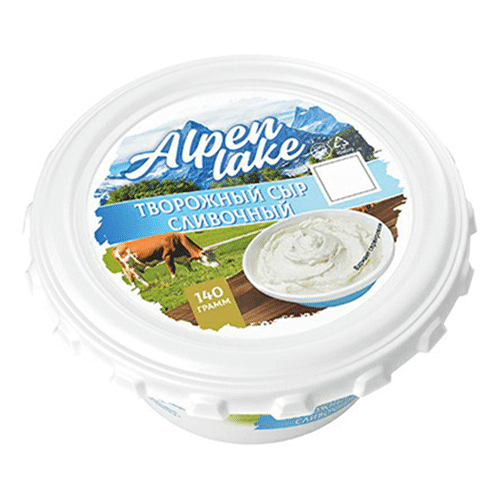 Сыр творожный Alpen lake сливочный