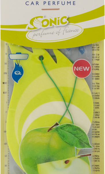 Ароматизатор автомобильный DR. MARCUS Sonic Green apple/Watermelon, Арт. 366
