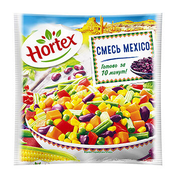 Смесь овощная Hortex Mexico замороженная 400г