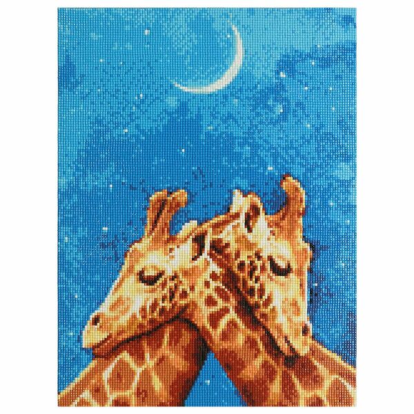 Cr 340034 Алмазная мозаика 'Жирафы', 30*40см, Cristyle