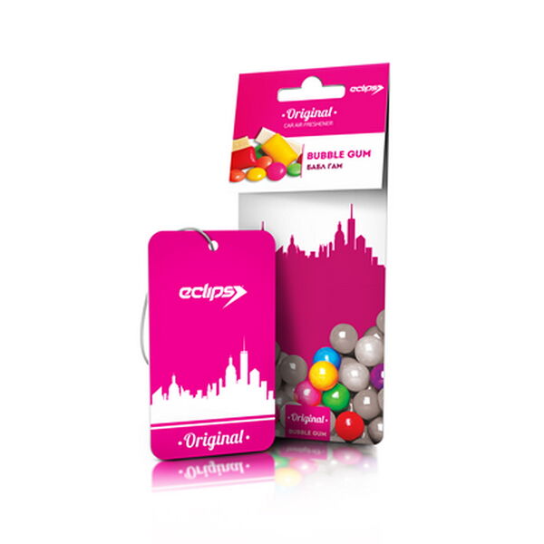 Освежитель воздуха картон Original Eclips Бабл гам TA-202