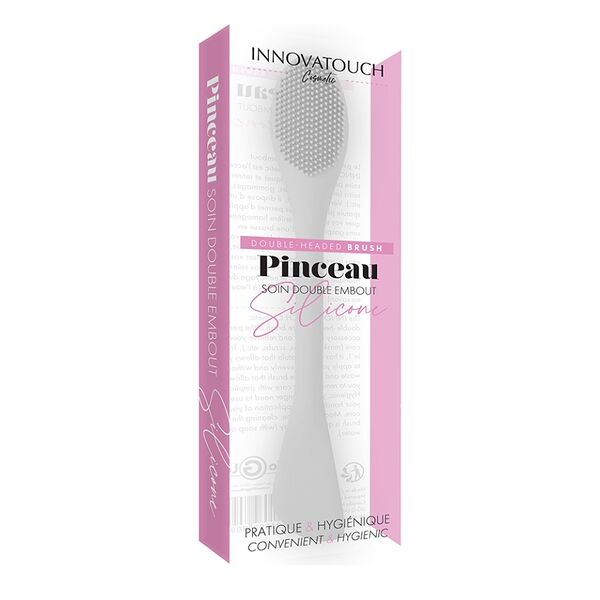 Щётка для лица силиконовая двусторонняя, Innovatouch Cosmetic, Китай