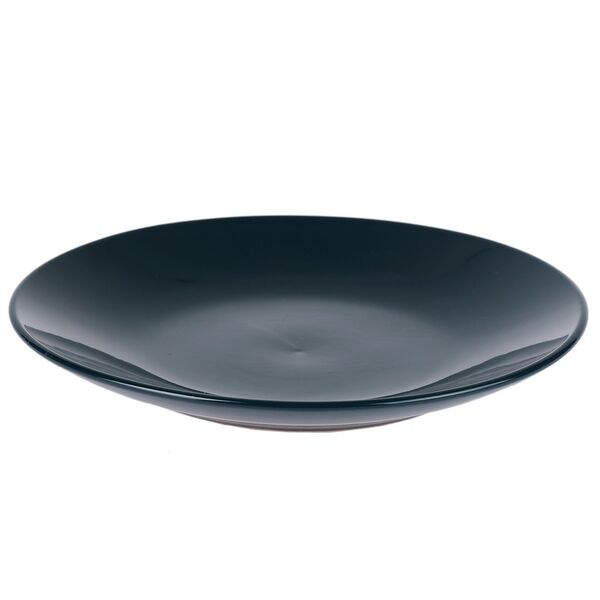 Тарелка обеденная Домовой Блэк, 20 см, керамика