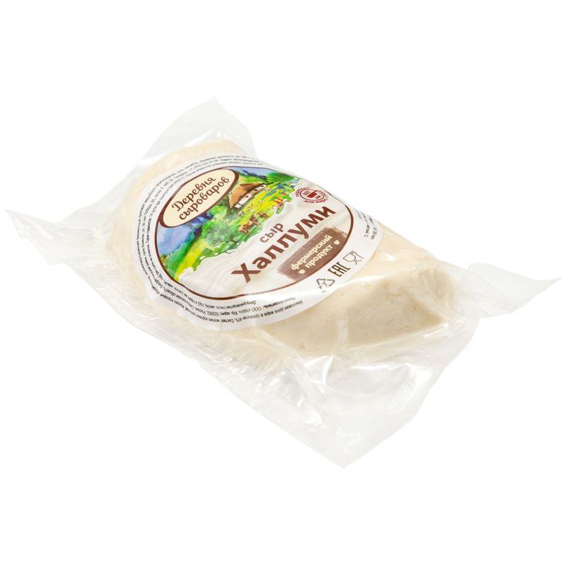 

Сыр ДЕРЕВНЯ СЫРОВАРОВ Халлуми 40% ф/у без змж вес